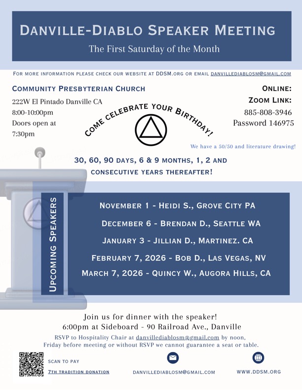 DDSM November 2025 Flyer