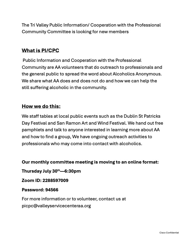 PI flyer